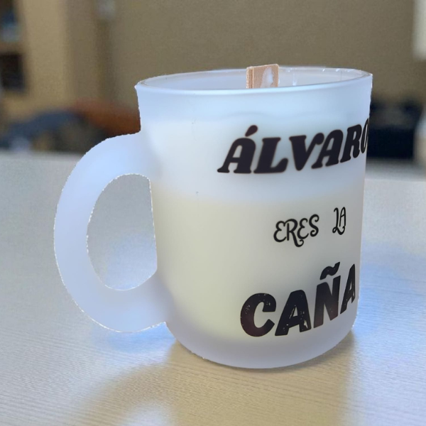 Vela de Soja " Cerveceando" personalizada