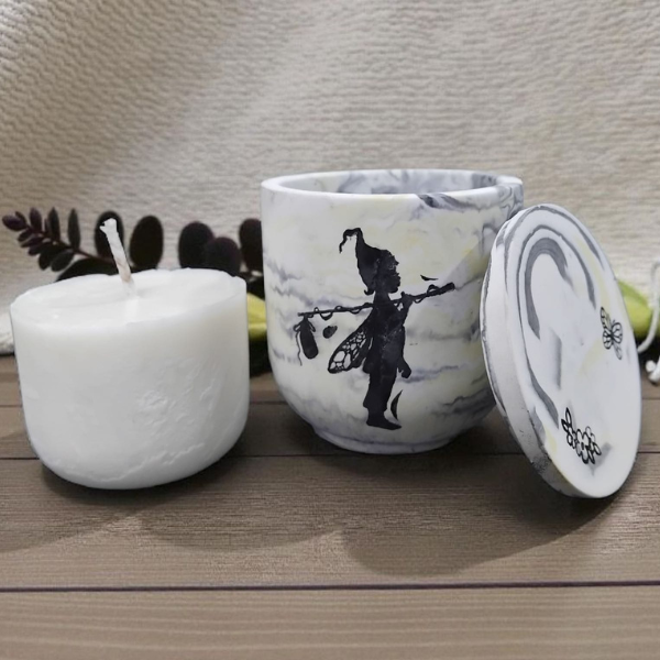 Recipiente Duende + Recamabio Vela