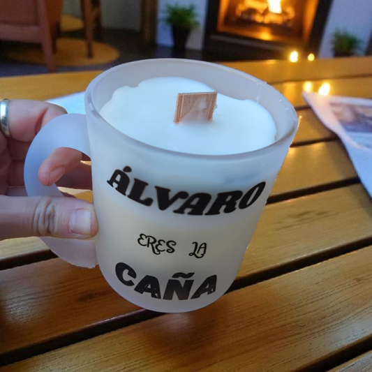 Vela de Soja " Cerveceando" personalizada