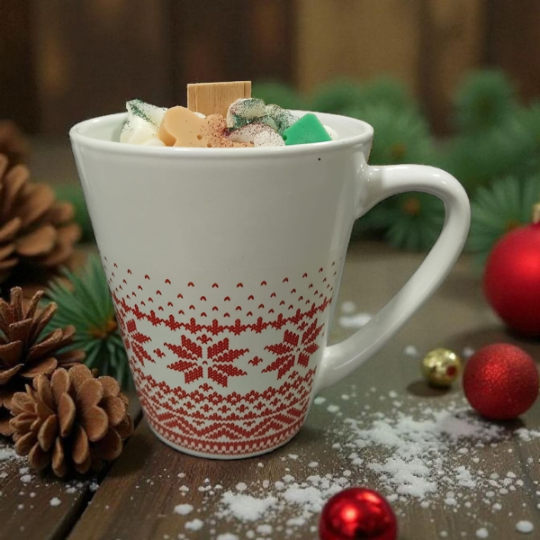 vela en Taza de Navidad- Edición limitada